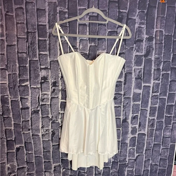 SKIMS | Dresses | Skims Woven Shine Corset Dress | Poshmark